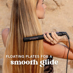 LAST CHANCE! Coast Pro Ceramic Flat Iron - Red Glitter