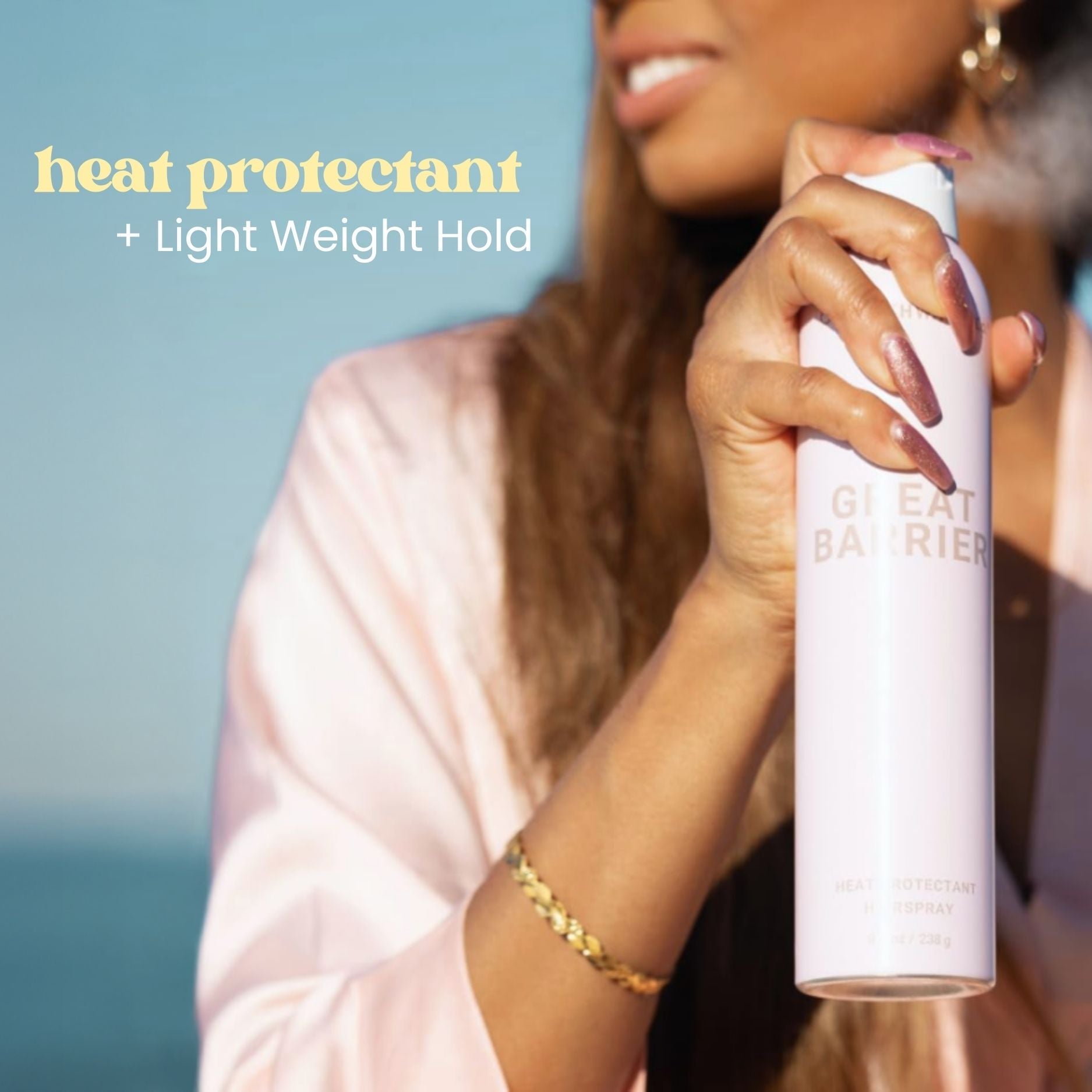 Great Barrier Heat Protectant Hair Spray