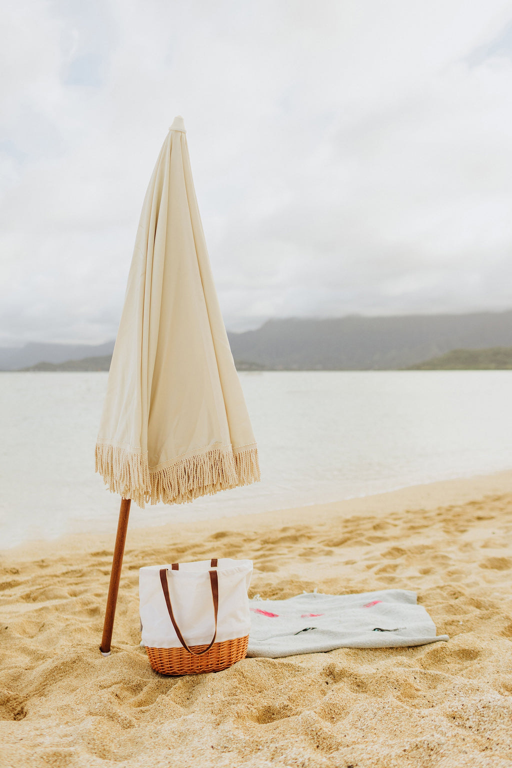 Summerland 6.5 ft. Portable Beach Umbrella