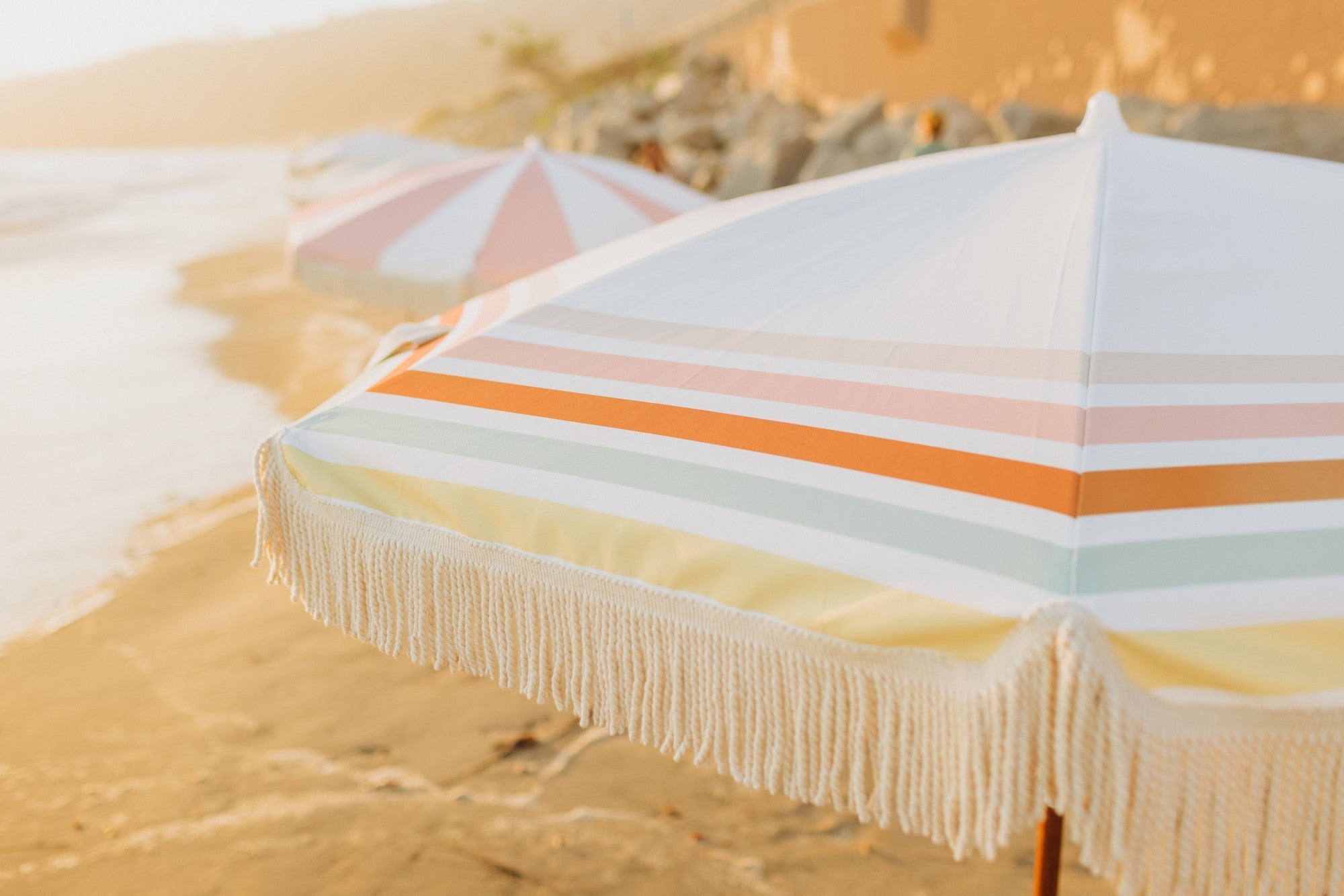 Summerland 6.5 ft. Portable Beach Umbrella